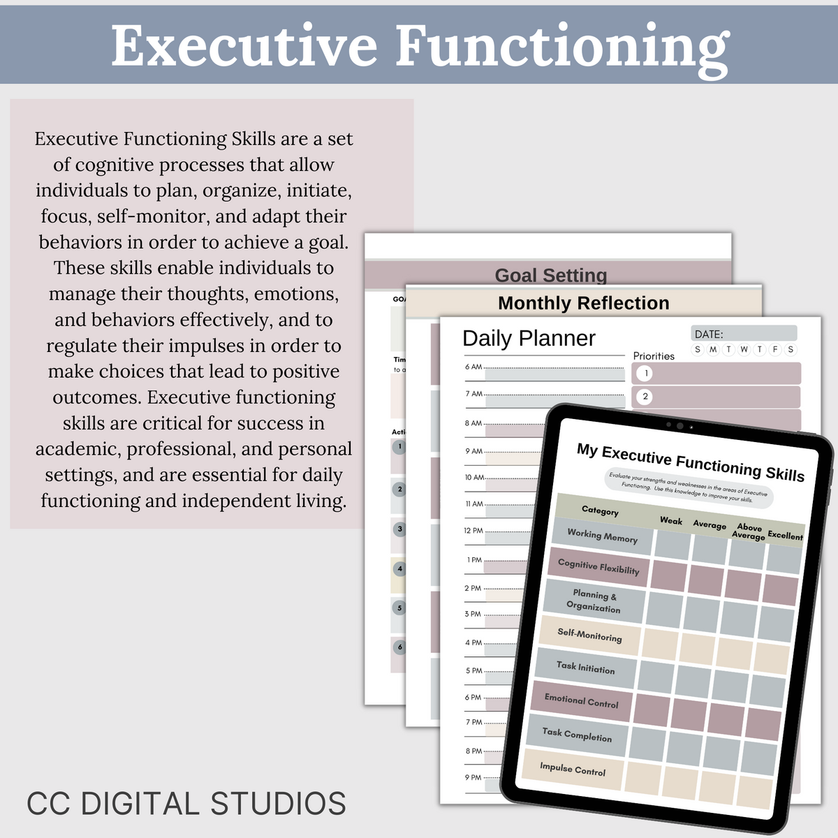 Executive Functioning Worksheets.pdf Executive Functioning Worksheets For Adults