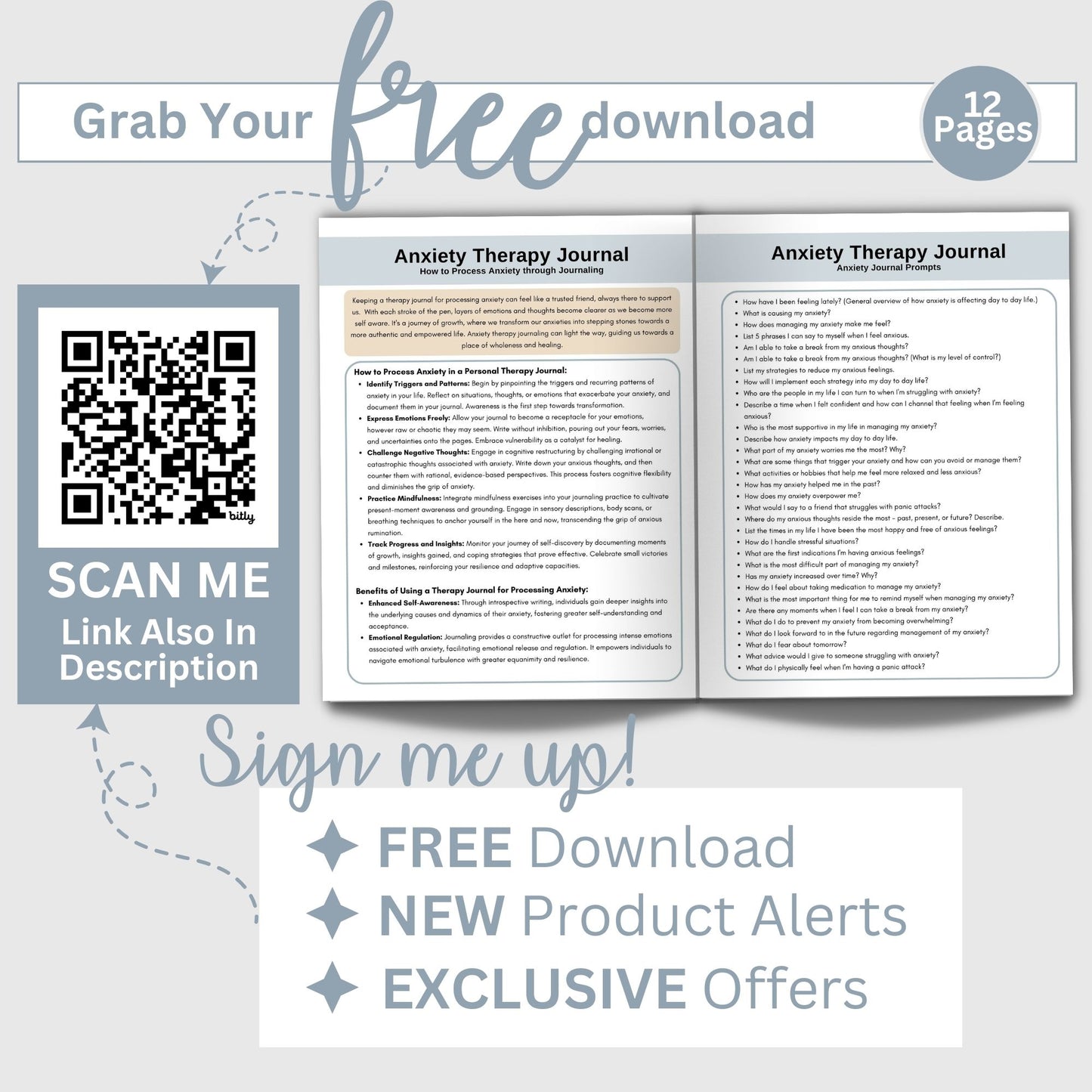 ADHD Minimalist Planner: Printable, Fillable & Digital 58 Page Planner