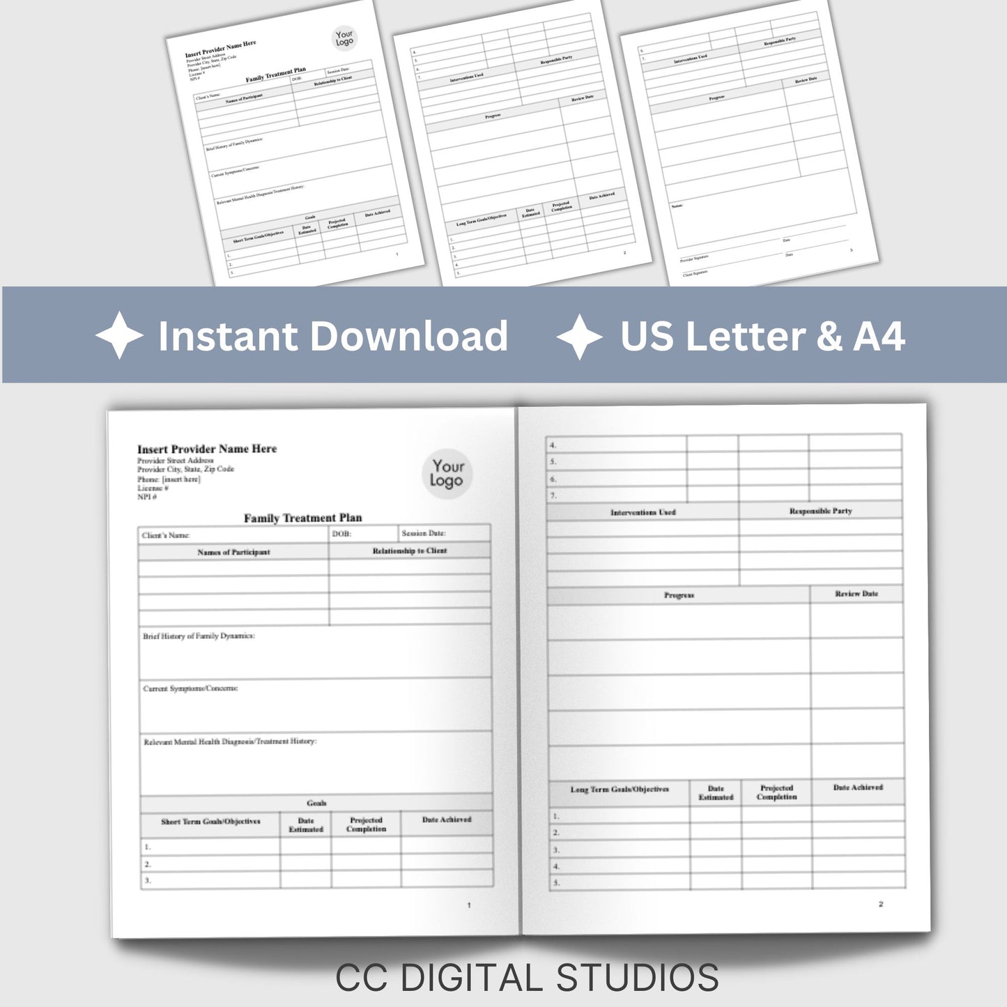 Treatment plan for family therapy sessions. With this template, you'll have a clear and organized way to create family treatment plans that are evidence-based and comprehensive. 