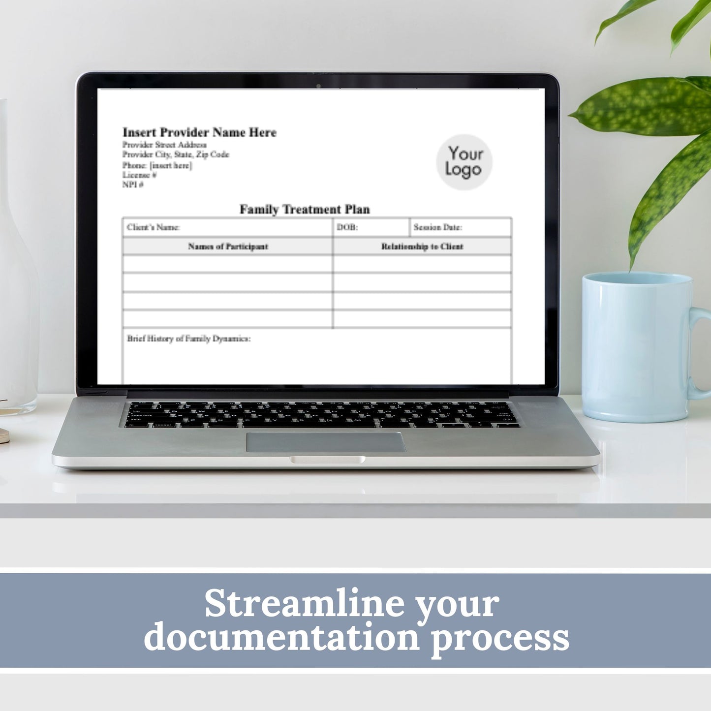 Treatment plan for family therapy sessions. With this template, you'll have a clear and organized way to create family treatment plans that are evidence-based and comprehensive. 