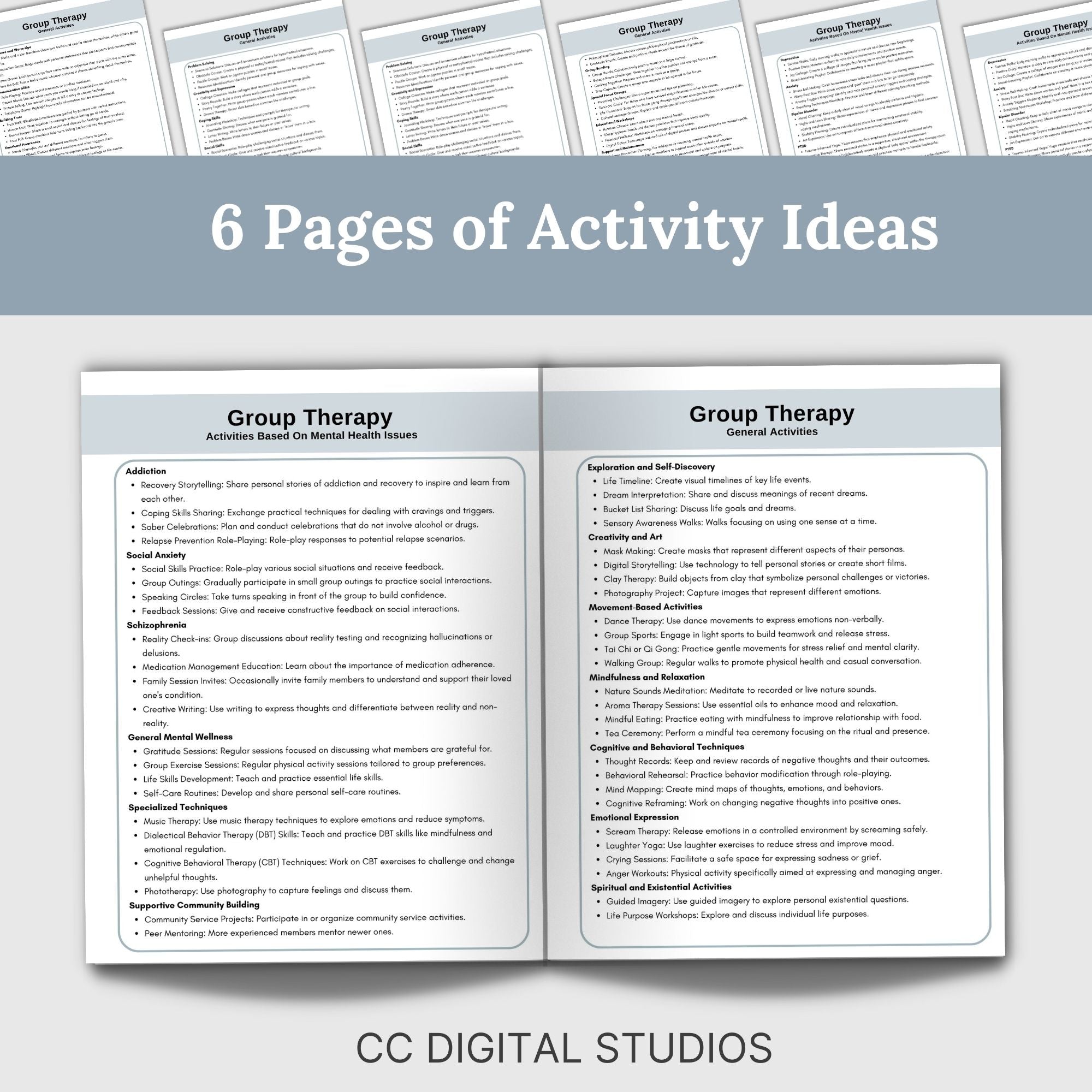 Relaxation Questions Group.pdf Group Therapy Resource Tool: Activities, Topics, and Session Rules for ...