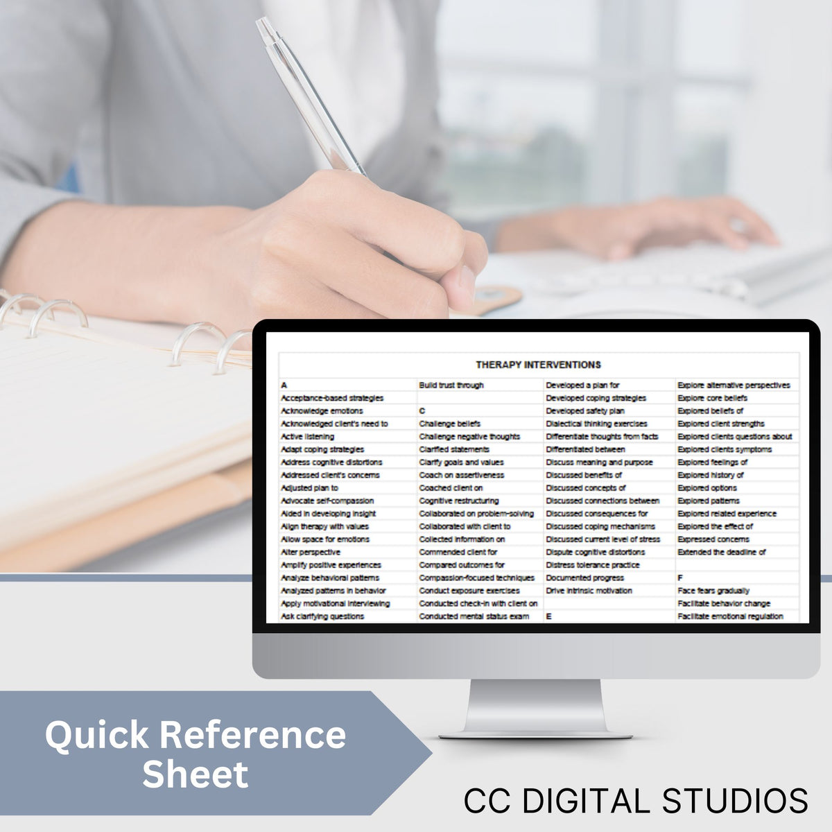 Therapy Interventions List – CCDigitalStudios