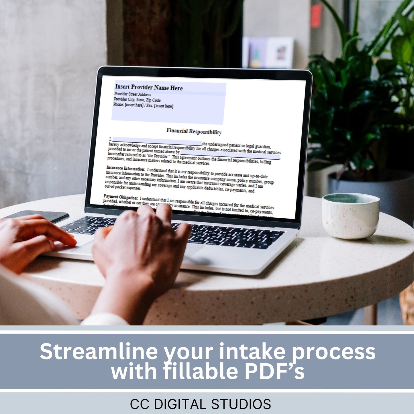 Medical Office Legal Forms Bundle - Fillable PDF