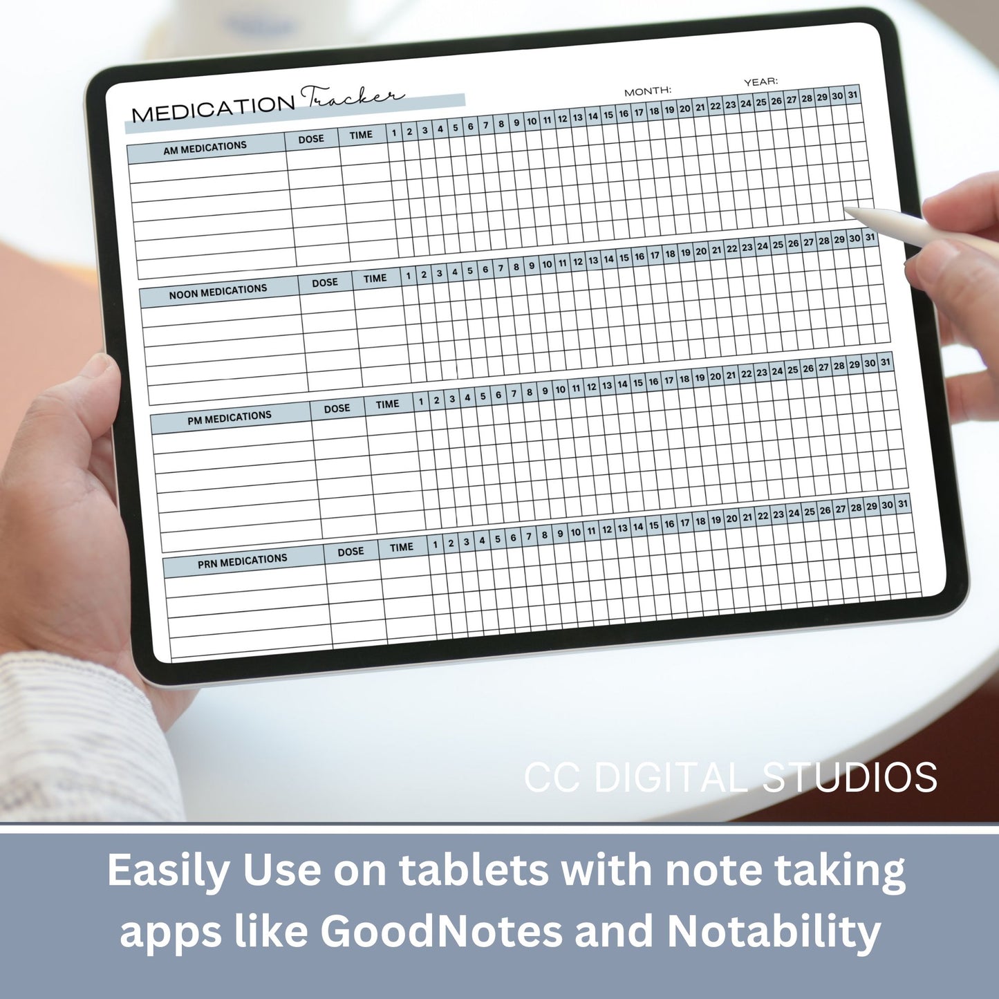 Are you tired of struggling to keep track of your daily medications? Do you want a simple and efficient way to manage your medication schedule? Look no further! Our Monthly Medication Tracker is here to make your life easier and ensure you never miss a dose again.