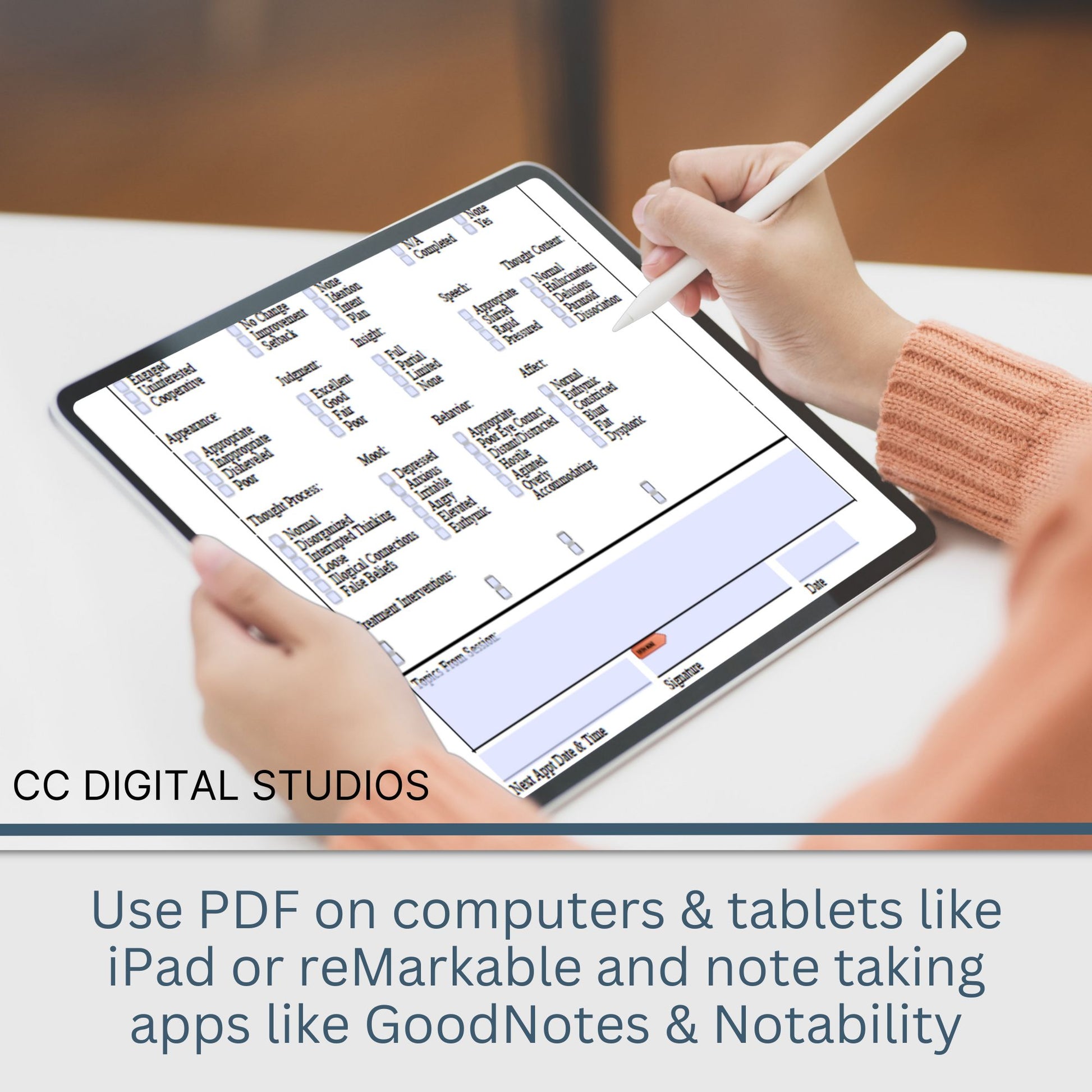 Enhance your counseling office by utilizing our fillable PDF Progress Notes therapist template designed for streamlining documentation processes, enhancing client care, and keeping the private practice organized.