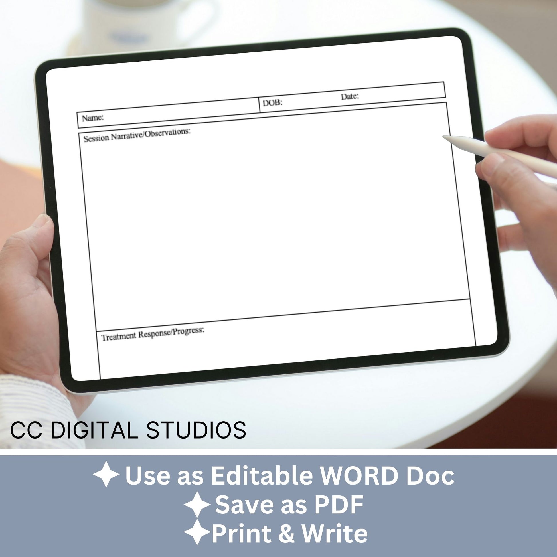 Progress note designed with telemental health in mind.  Don&#39;t struggle with creating your own forms. Perfect for school counselors, social workers, therapist office, counseling offices, psychologists.