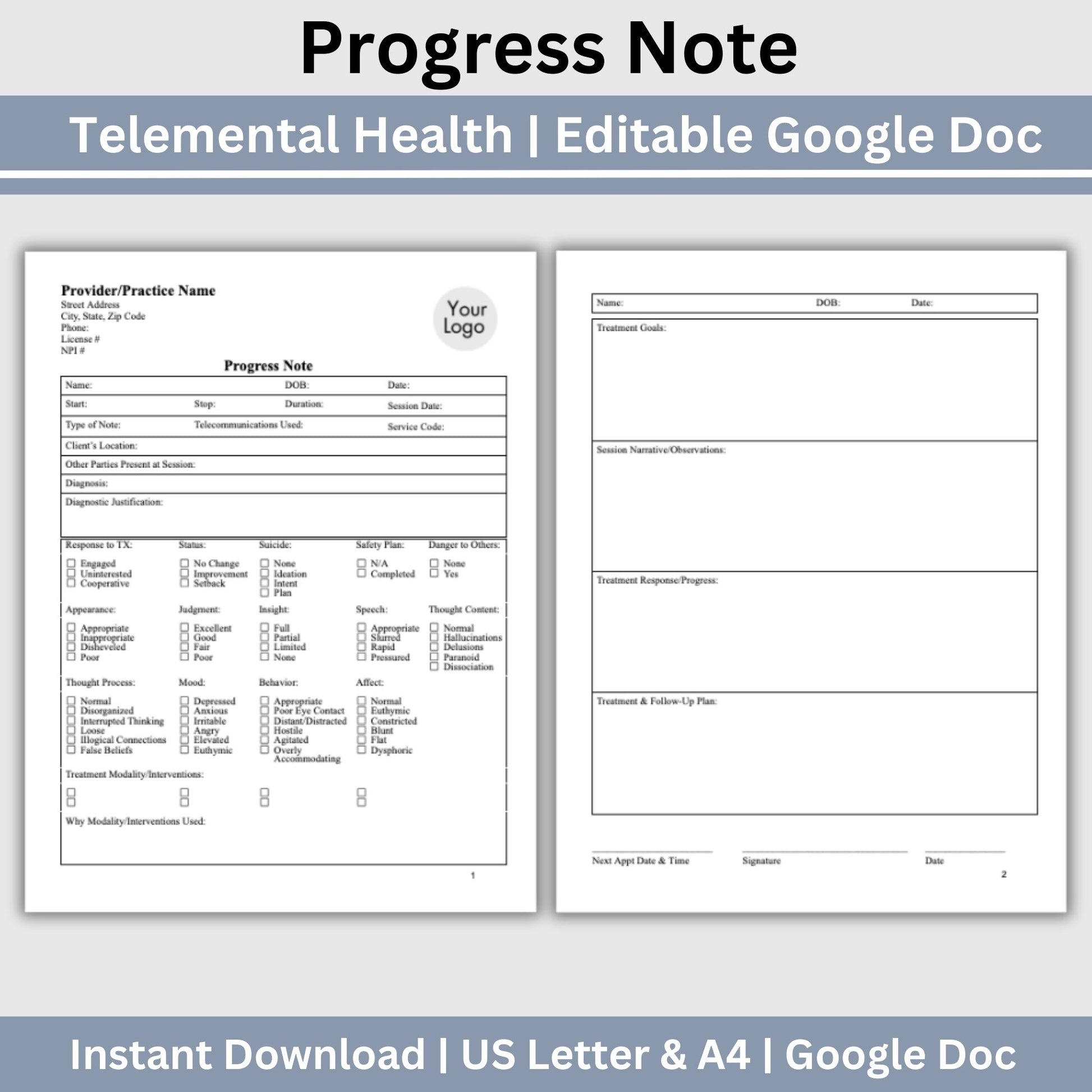 Medical Progress Note Template Medical Progress Notes | Templates At