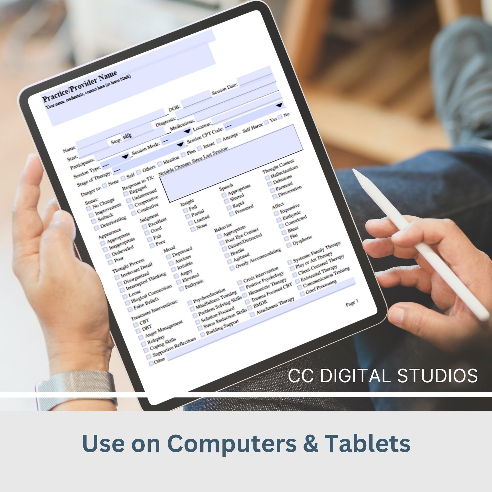 Therapy progress notes template designed specially for Mental Health Counselors and Therapists. Elevate your counseling office documentation with this user-friendly therapist template