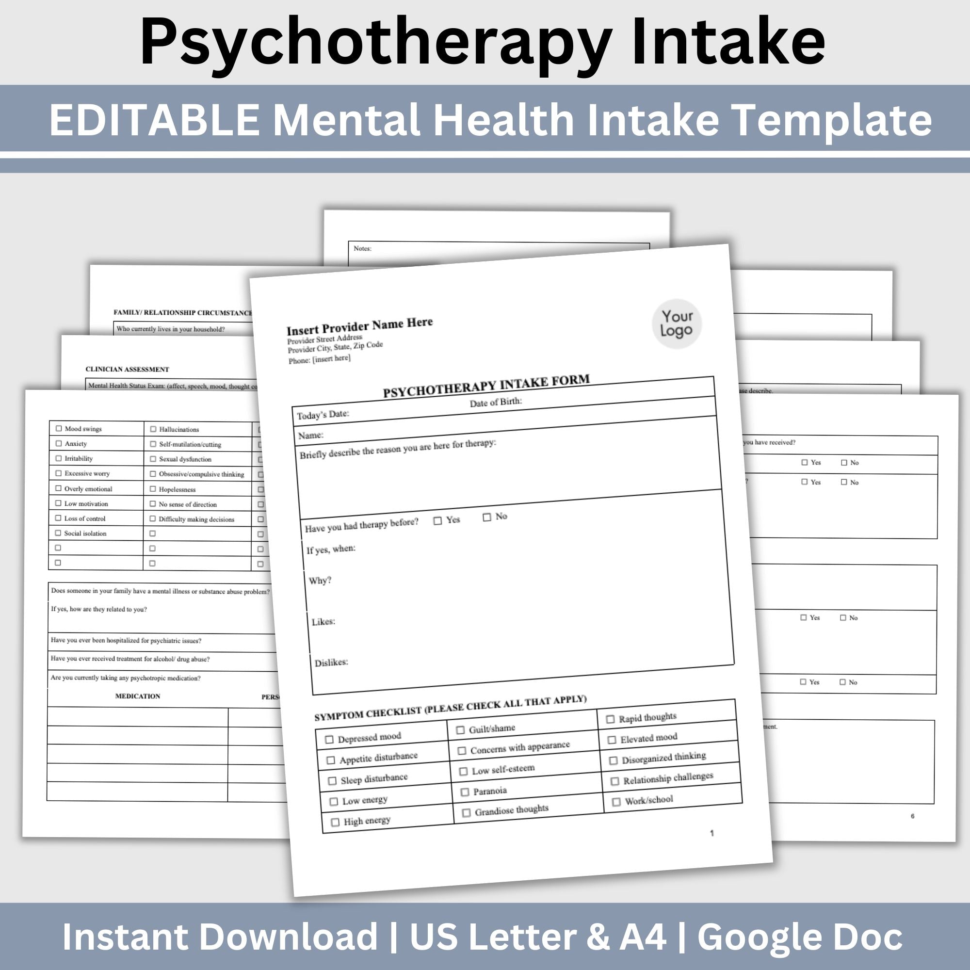 Mental Health Intake Notes.pdf Adult Intake Questionnaire for Mental Health Google Doc – CCDigitalStudios
