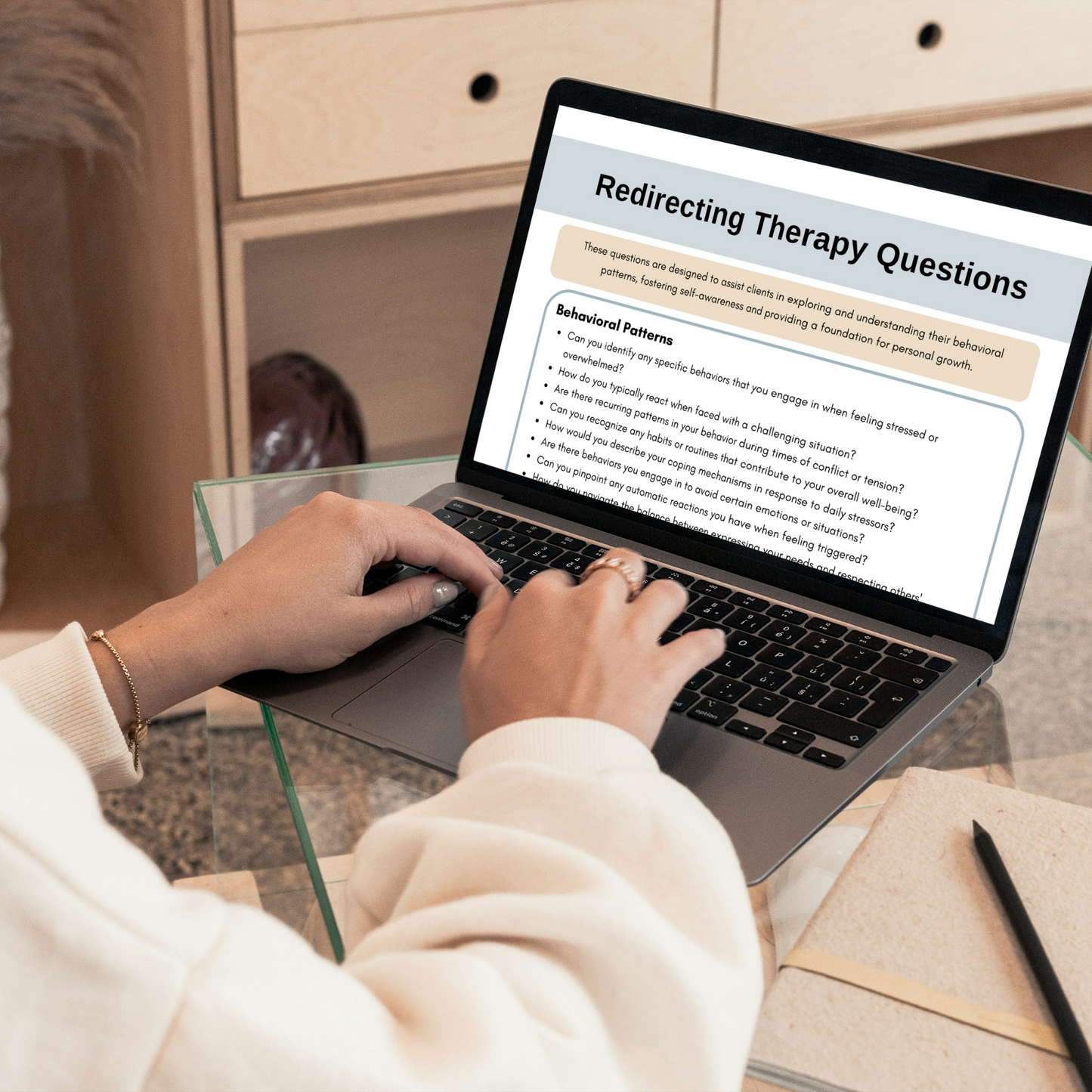 redirecting therapy questions for mental health therapists. This therapy cheat sheet is designed to elevate your psychotherapy practice, featuring open-ended questions to promote a greater understanding of your clients.