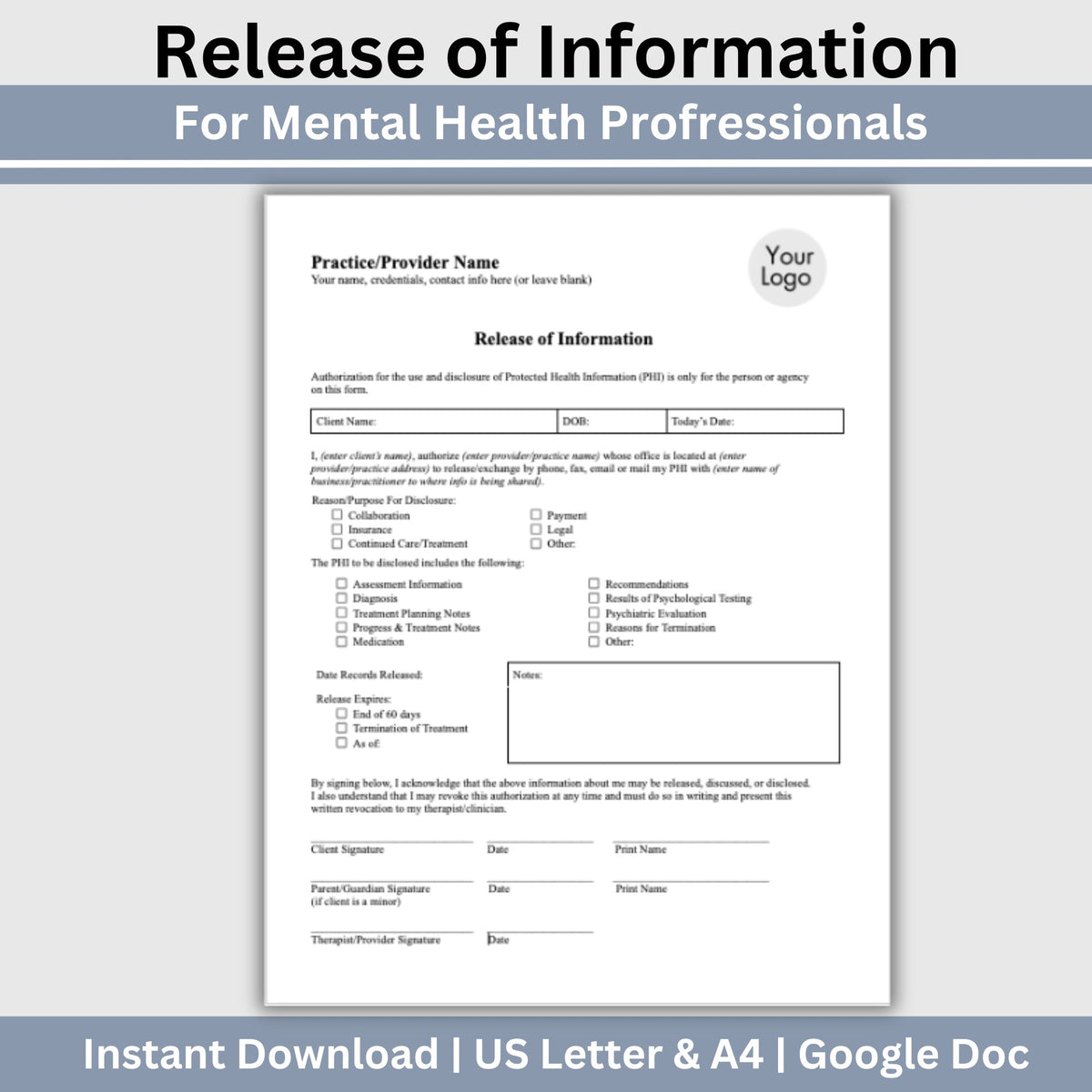 Information Release Form Example Information Release Form Template Free Video Release Form PDF | Word