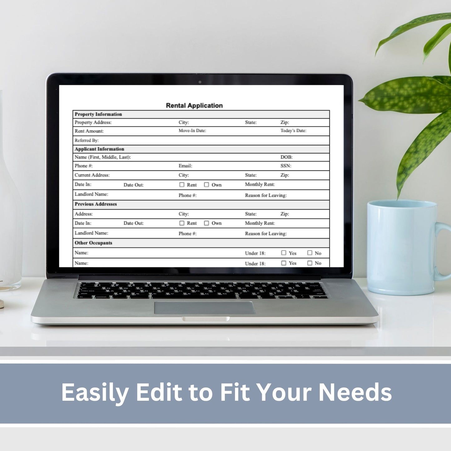 Tenant Screening Rental Application - Google Docs