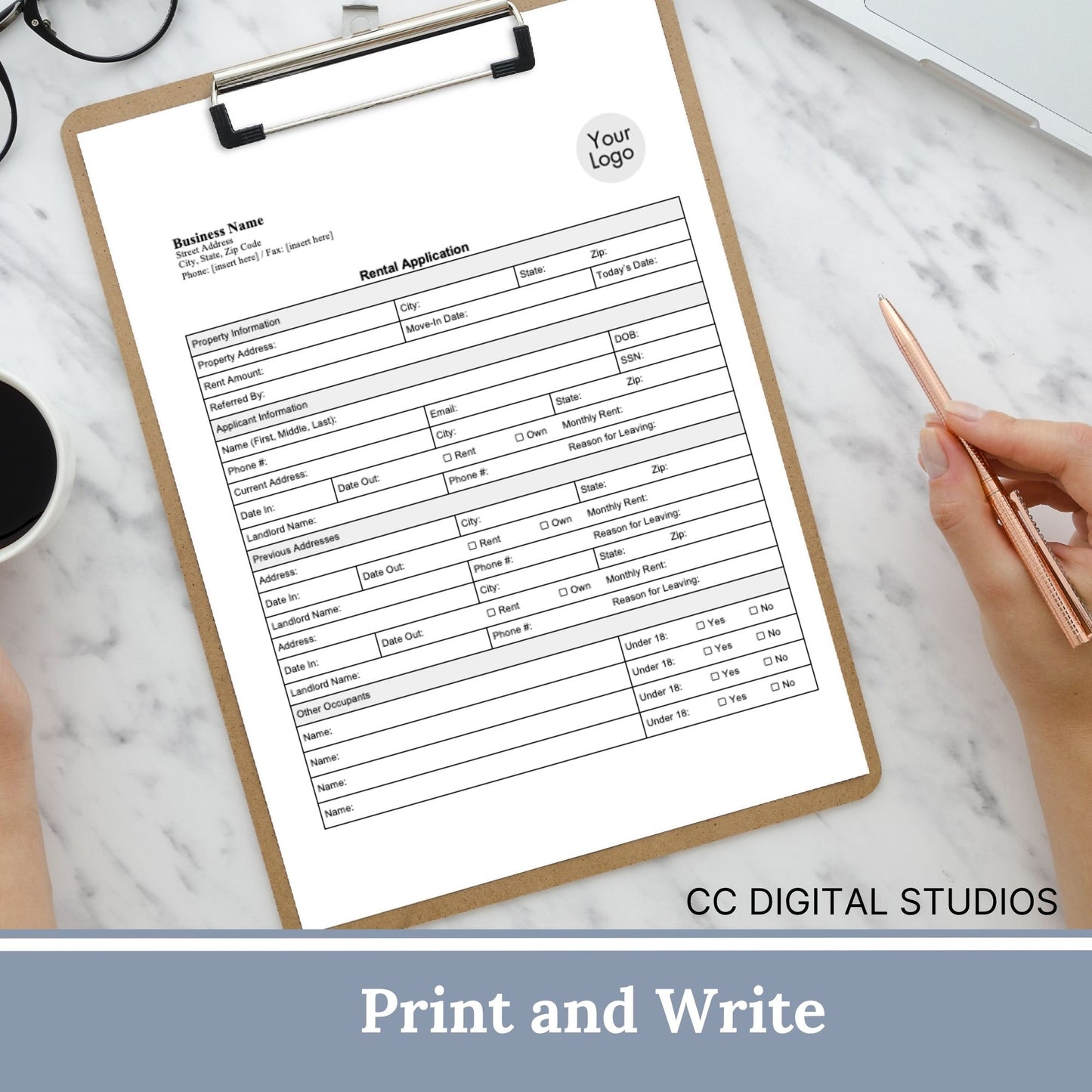 Tenant Lease Agreement - WORD Doc