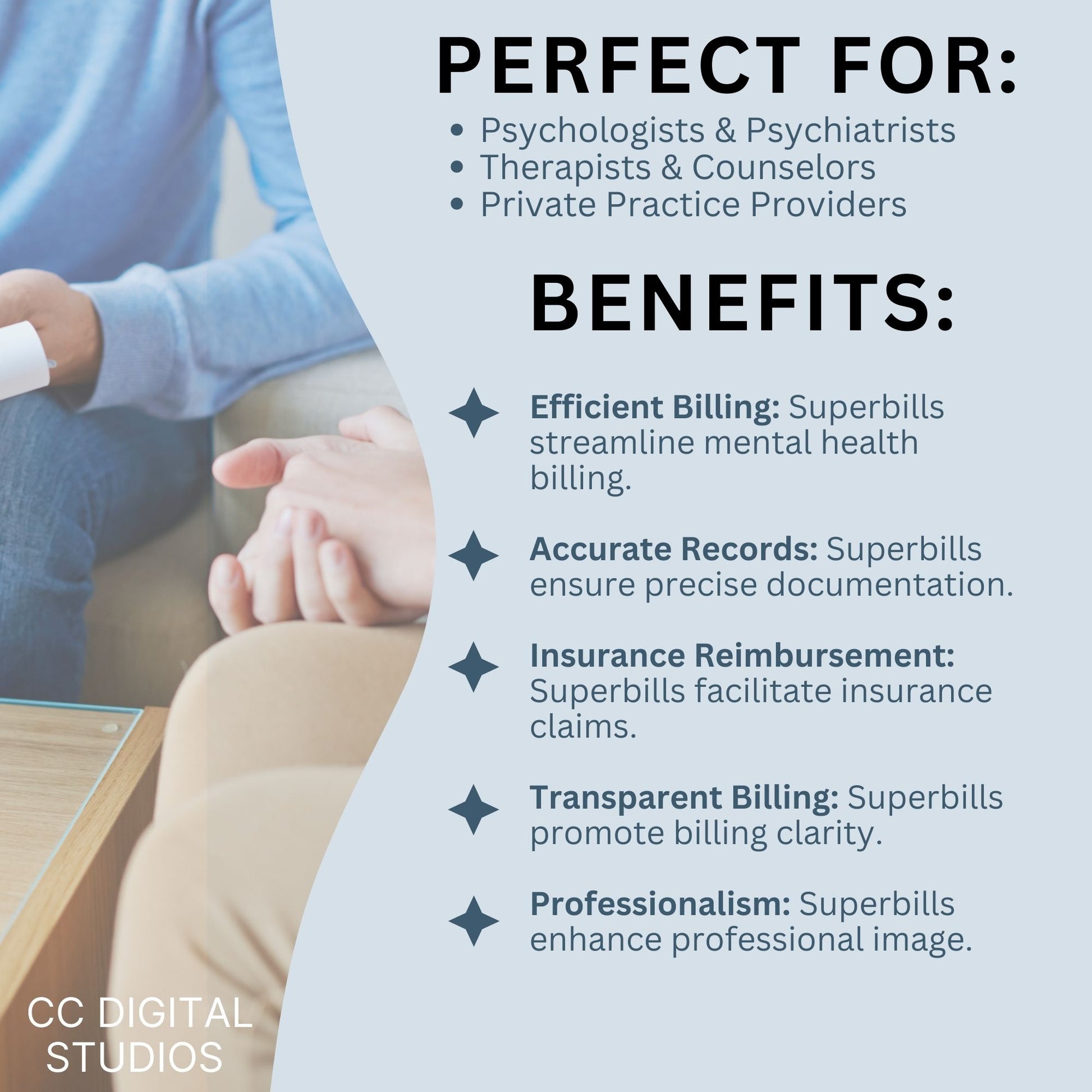 streamline your client billing process and enhance your private practices efficiency? Our editable WORD Doc Superbill invoice template is here to simplify your administrative tasks and improve your therapist office performance.