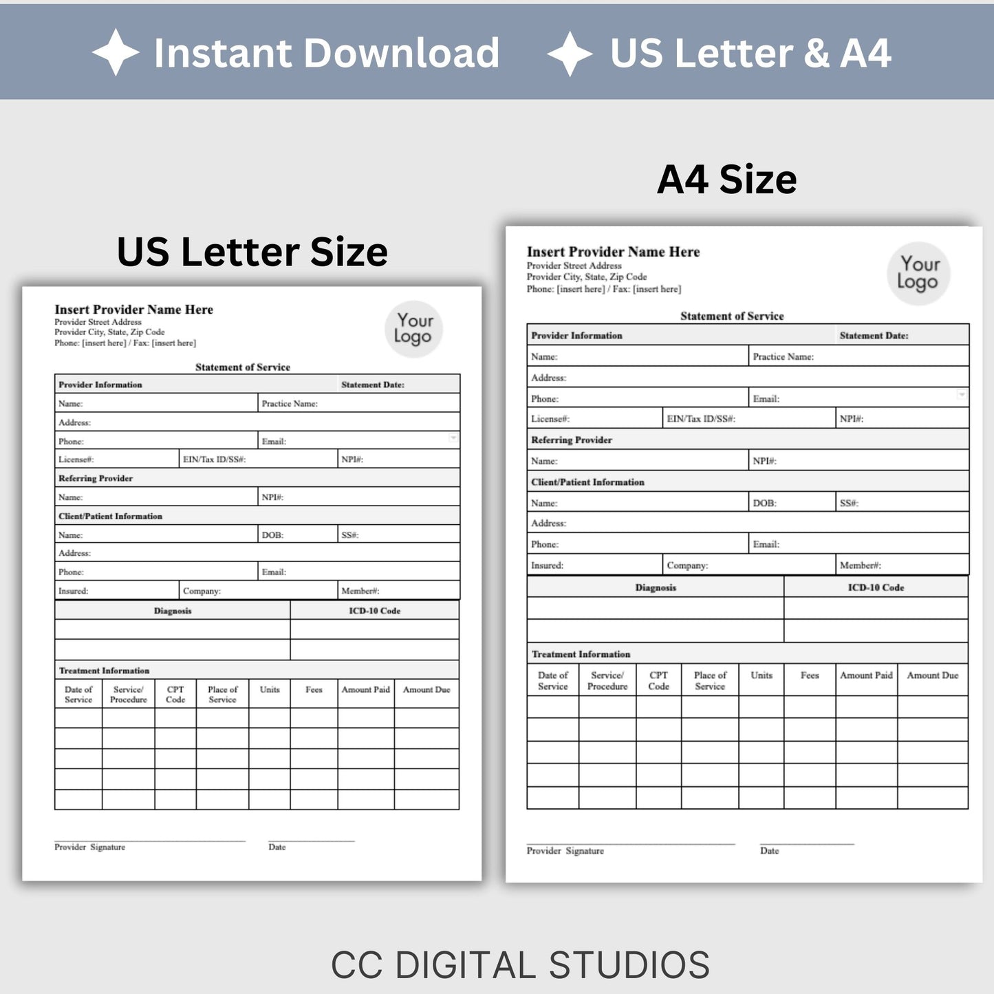 streamline your client billing process and enhance your private practices efficiency? Our editable WORD Doc Superbill invoice template is here to simplify your administrative tasks and improve your therapist office performance.