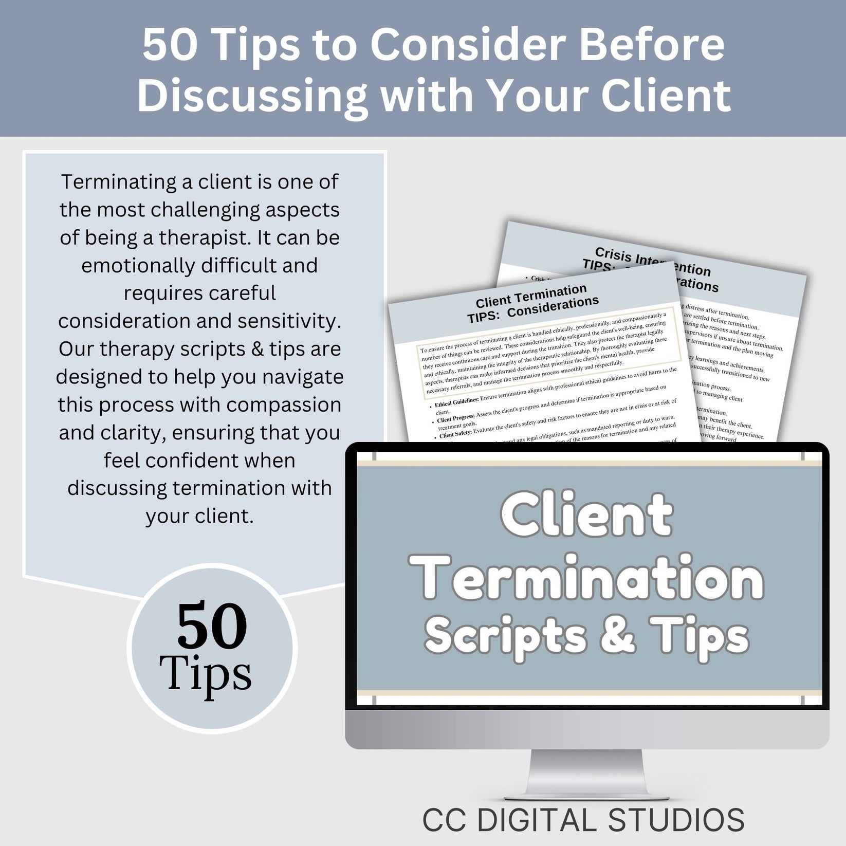 Therapy Scripts for Client Termination: 73 Scripts & 50 Tips ...