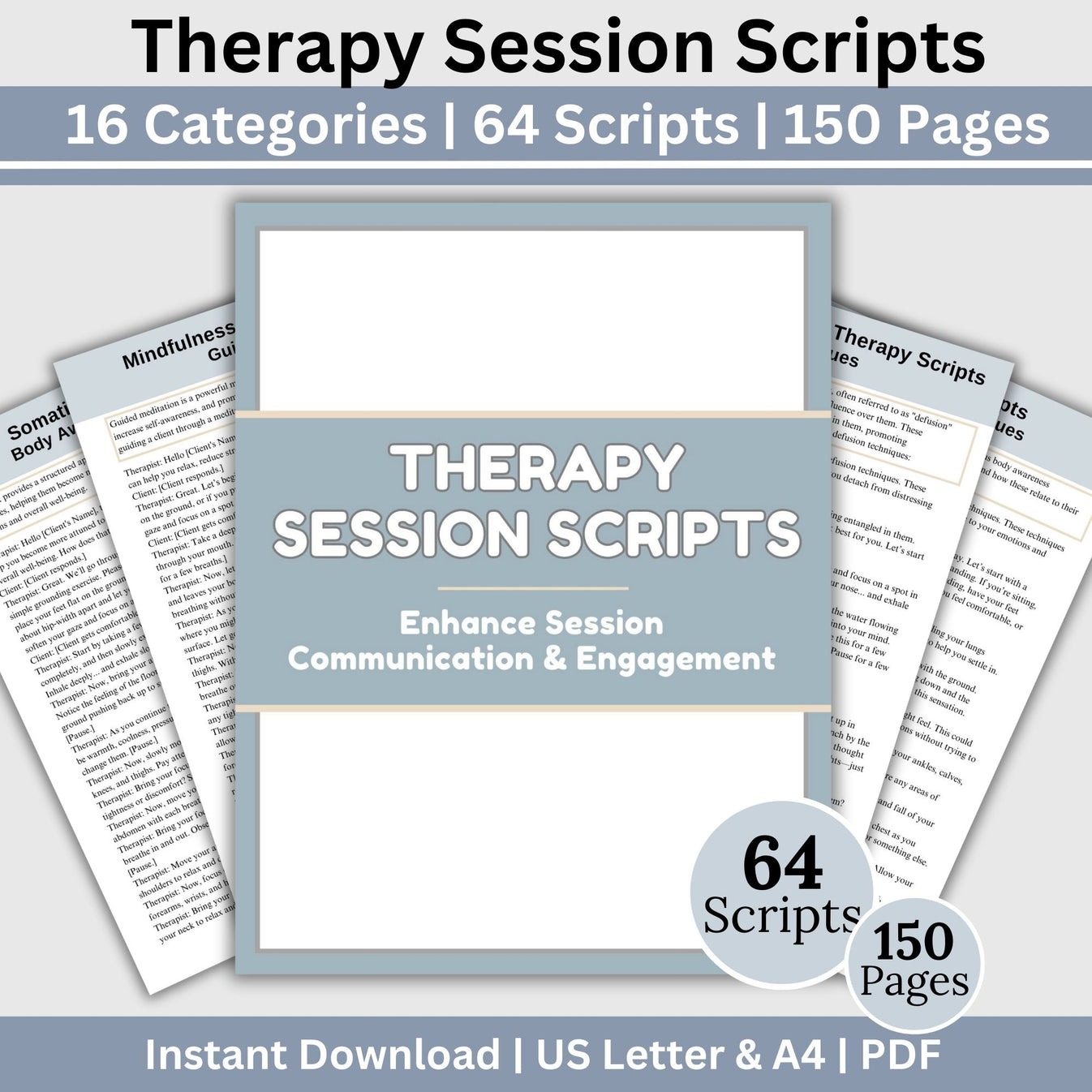 Therapy Scripts: 64 Scripts to Enhance Client Interactions and Session ...