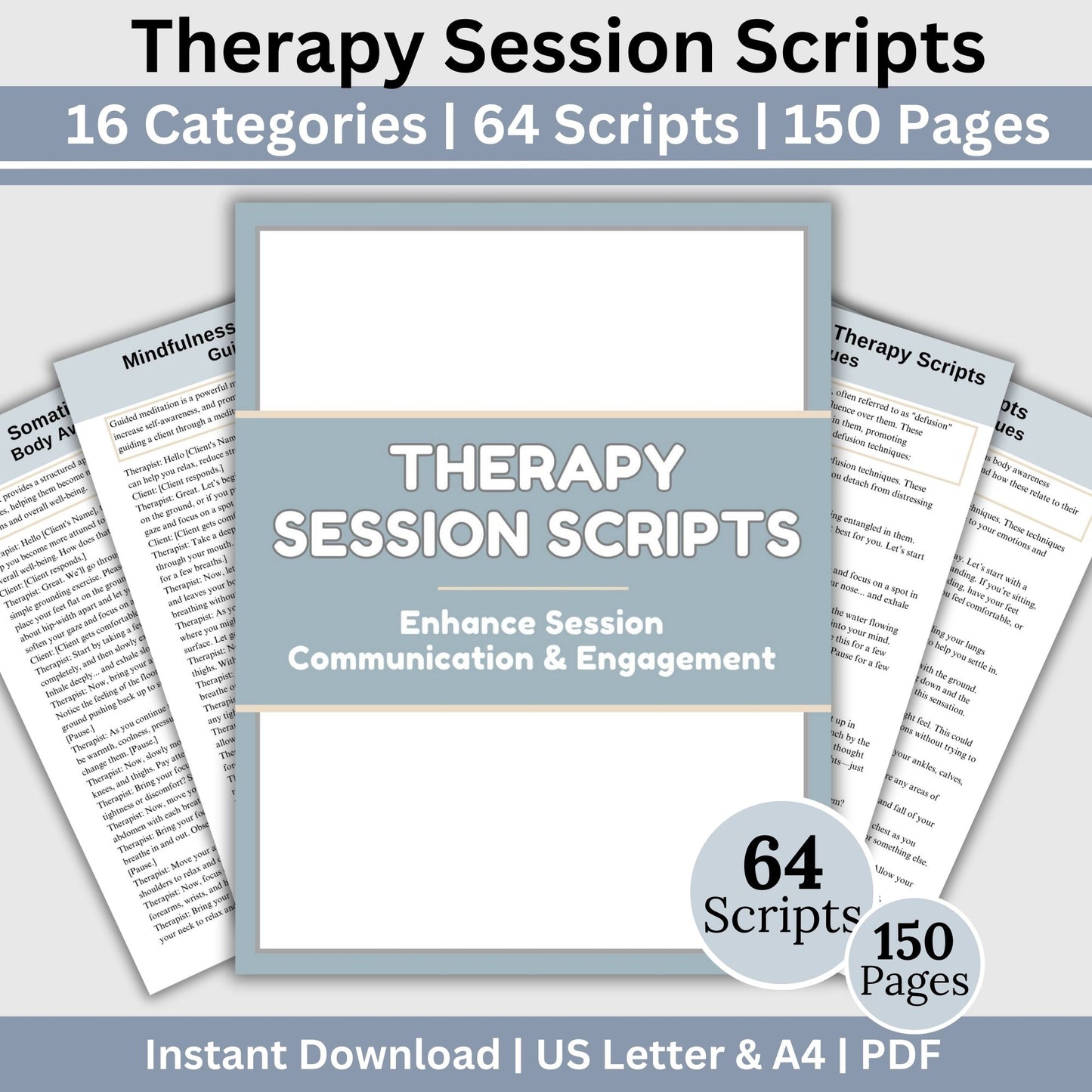Therapy Scripts: 64 Scripts to Enhance Client Interactions and Session Communication