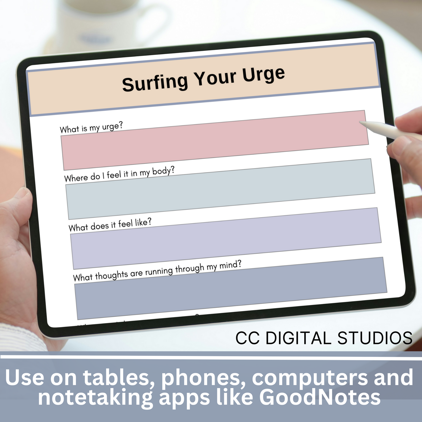 Embark on a transformative journey of addiction recovery with our specialized CBT worksheets, focusing on urge surfing and rooted in DBT principles. Navigate cravings skillfully, fostering emotional regulation and relapse prevention.