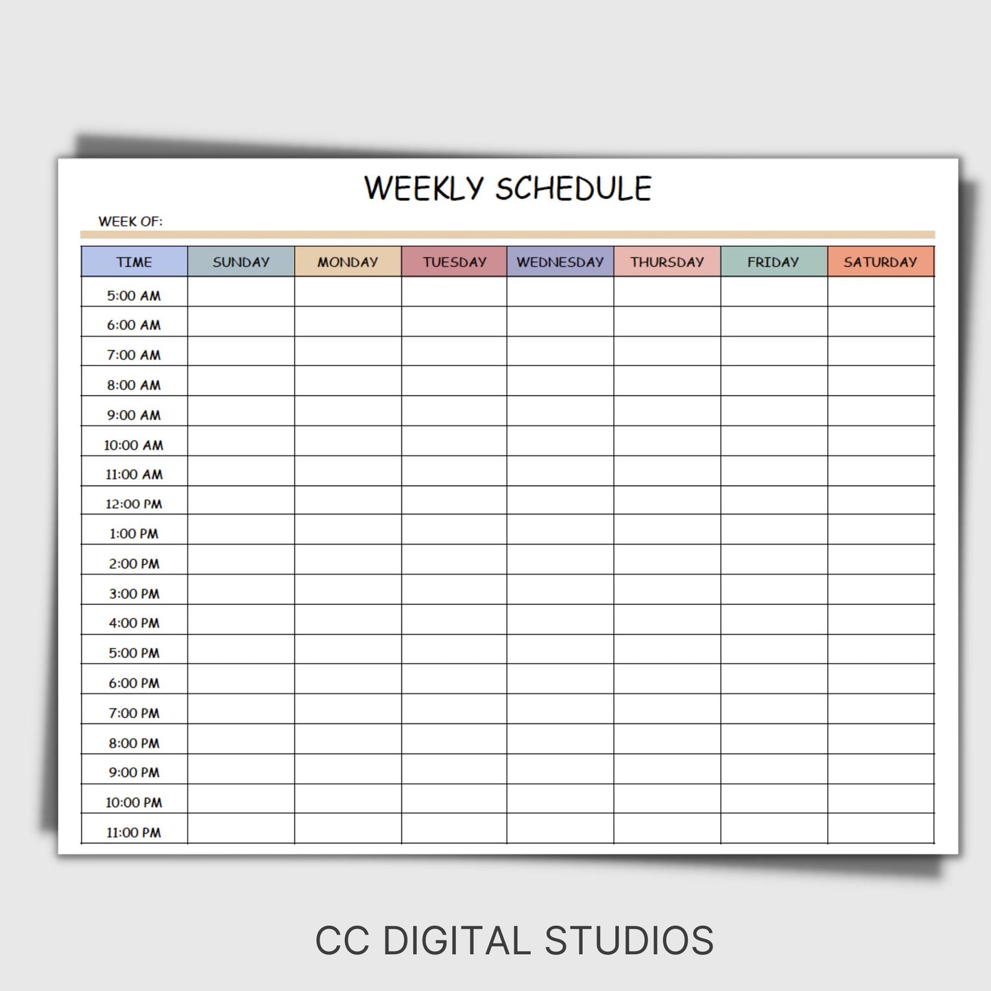 Are you someone who thrives on a busy schedule and enjoys the tactile experience of jotting things down with pen and paper? If so, this weekly printable and fillable planner page is tailor-made for you. It combines functionality with simplicity, making it effortless to dive into your planning routine.