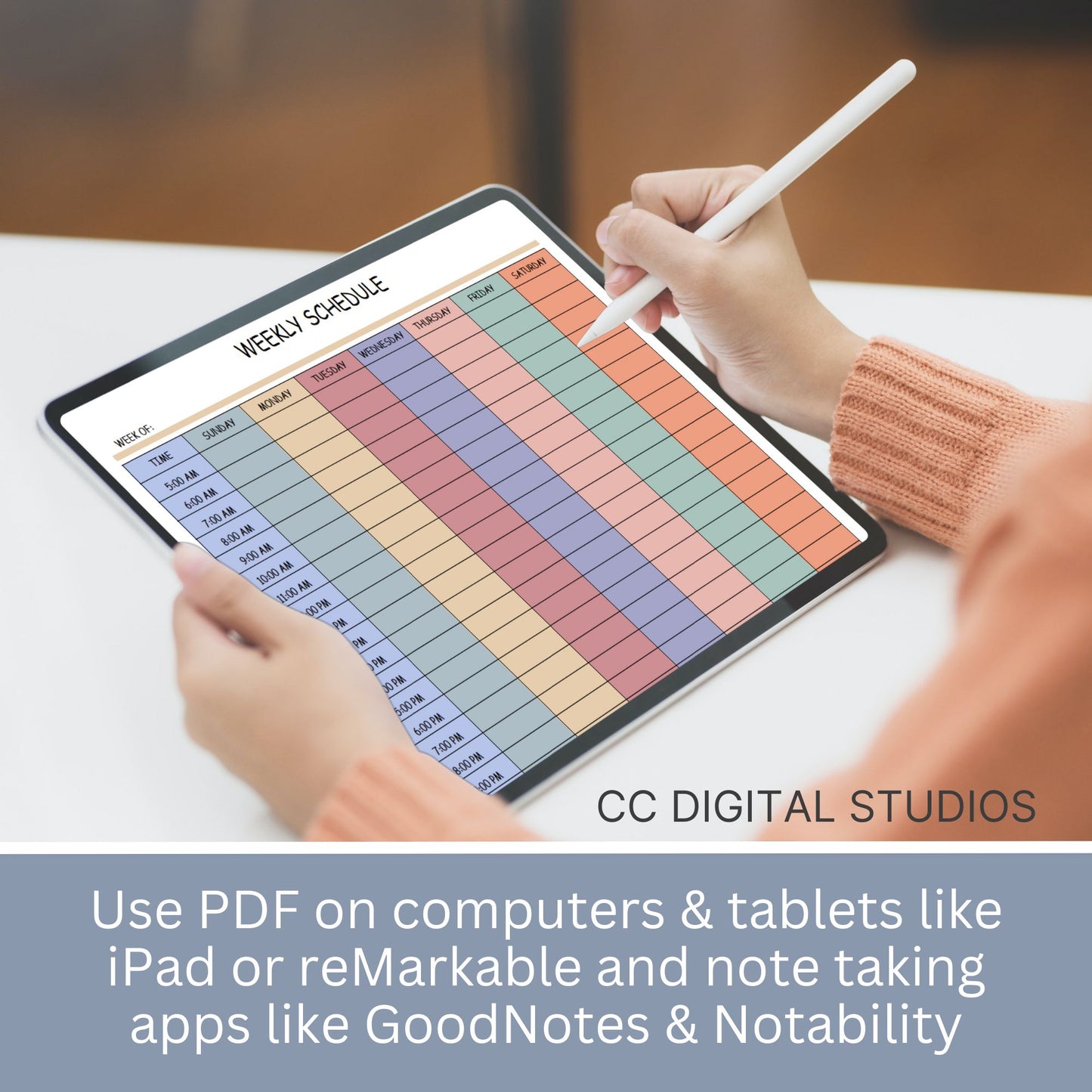 Are you someone who thrives on a busy schedule and enjoys the tactile experience of jotting things down with pen and paper? If so, this weekly printable and fillable planner page is tailor-made for you. It combines functionality with simplicity, making it effortless to dive into your planning routine.