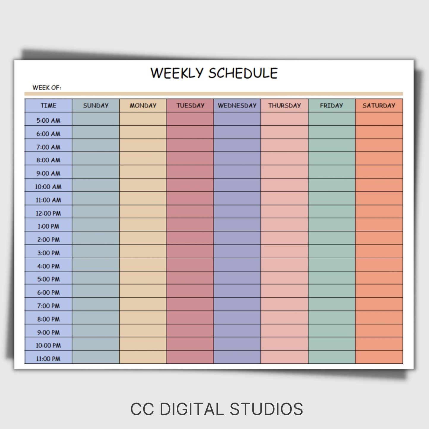 Are you someone who thrives on a busy schedule and enjoys the tactile experience of jotting things down with pen and paper? If so, this weekly printable and fillable planner page is tailor-made for you. It combines functionality with simplicity, making it effortless to dive into your planning routine.